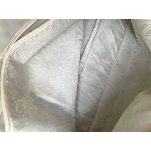 Volcom Stone Logo Y2K Duffel Bag Brown Vinyl Zip Compartments Detach XBody Strap - Picture 12 of 14